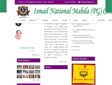 Tablet Screenshot of inpgcollege.org